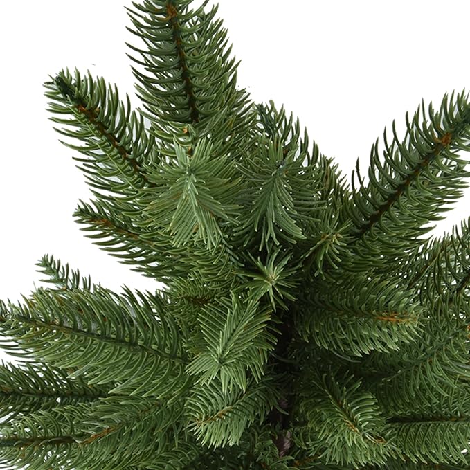 3FT Artificial Small Christmas Tree, Premium PE Tips, Easy Assembly Metal Hinges & Foldable Base, Mini Christmas Tree for Tabletop, Home, Office, Indoor and Outdoor Decor, Christmas Decoration