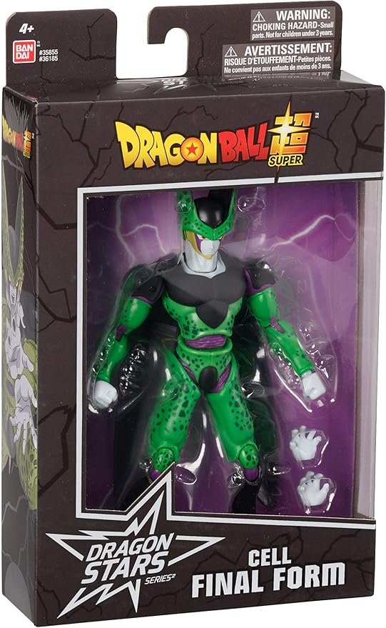 Dragon Stars Series - Dragon Ball Super - Cell Final Form Figure (Series 10), 6.5" Action Figure