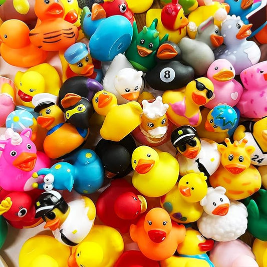 88 Pack Rubber Duck for Jeep Bath Toy Assortment Bulk Floater Duck for Kids Baby Showers Accessories Party Favors Birthdays Bath Time and More