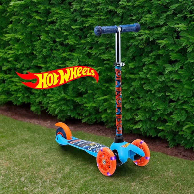 Scooter for Kids Ages 3-5 - Extra Wide Deck & Light Up Wheels, Self Balancing Kids Toys for Boys & Girls, Choose Your Favorite Character