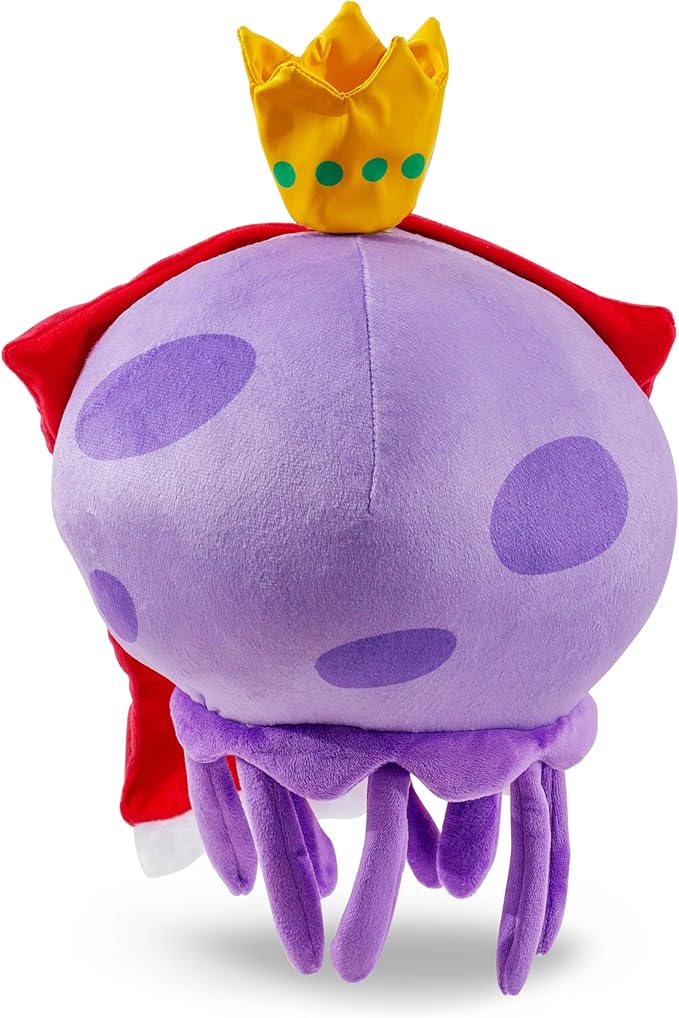 Nickelodeon Spongebob Squarepants King Jellyfish 10-Inch Collector Plush Toy, Large Soft Stuffed Animal
