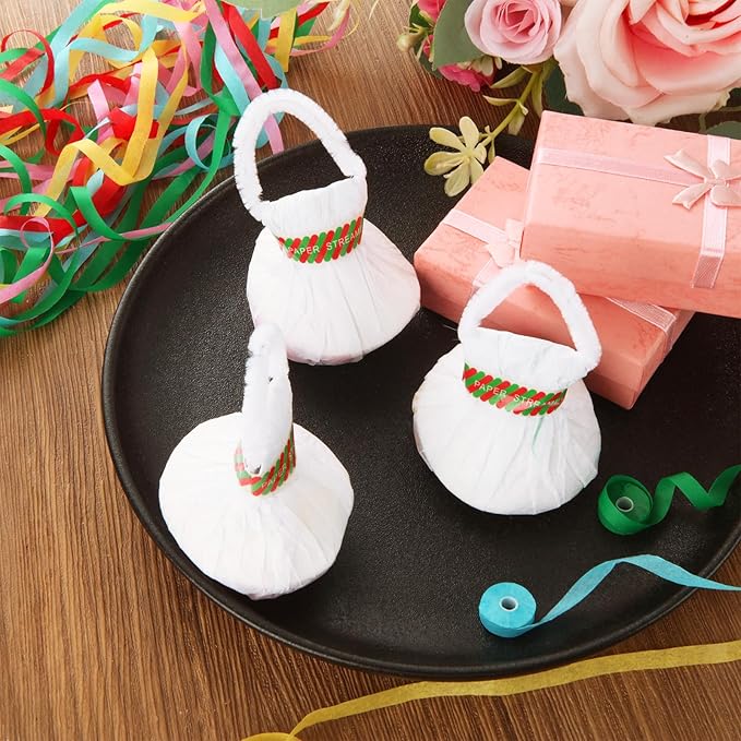 50 Pcs Colorful Streamer Poppers, No Mess Paper Streamers, Hand Throw Streamers for Party Decorations, Wedding, Graduation, Celebration