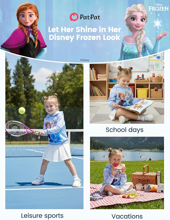 Disney Lilo & Stitch Minnie Mickey Spiderman Frozen Elsa Boys/Girls Hoodie Sweatshirt Graphic Pullover Tops Toddler-Big Kid