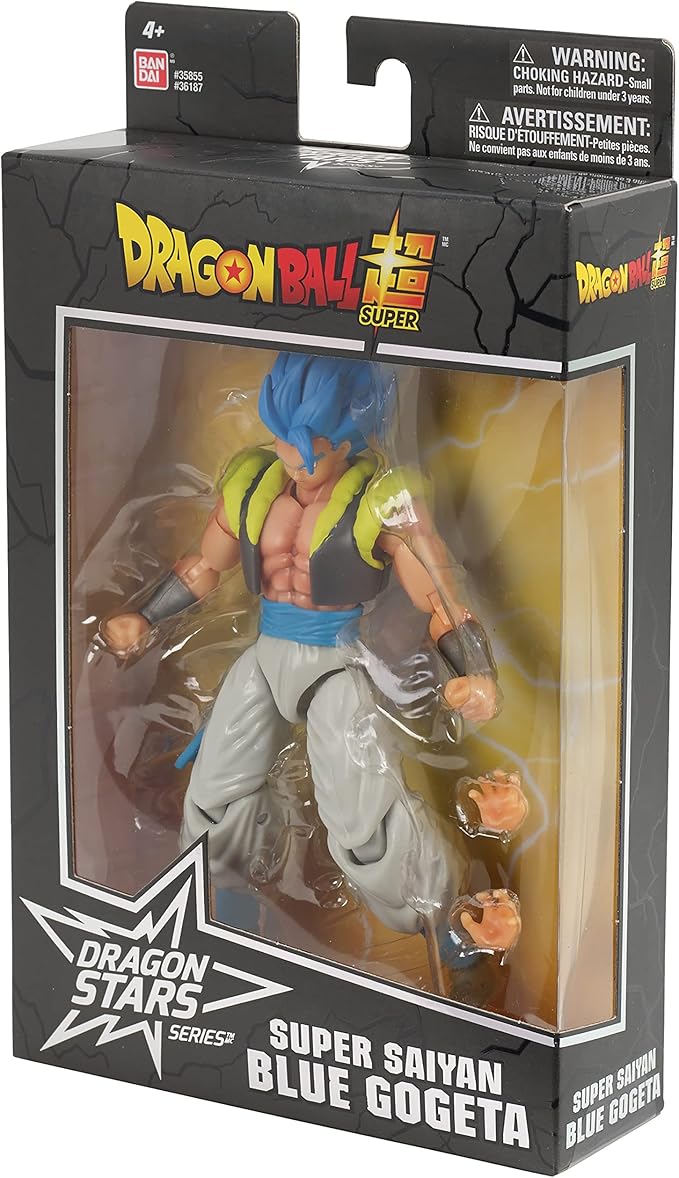 Dragon Ball Super - Dragon Stars - Super Saiyan Blue Gogeta, 6.5" Action Figure