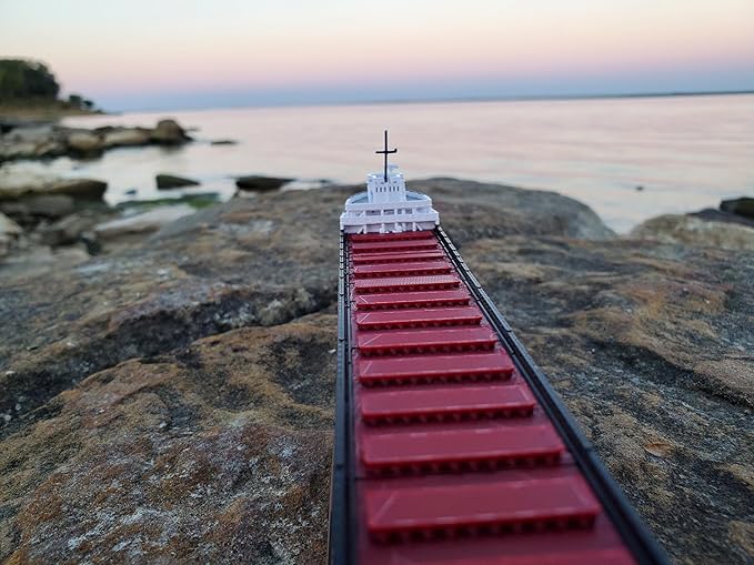 12" Prebuilt Display Model Ship (William Clay Ford 1ft Length Model)