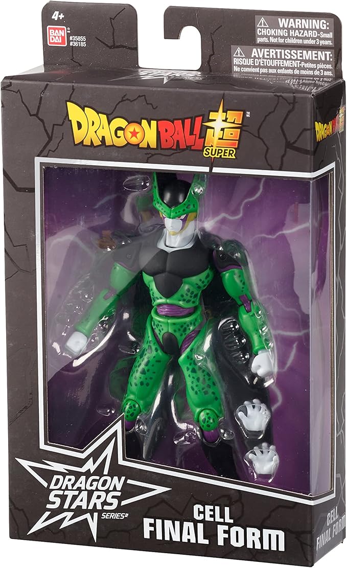 Dragon Stars Series - Dragon Ball Super - Cell Final Form Figure (Series 10), 6.5" Action Figure