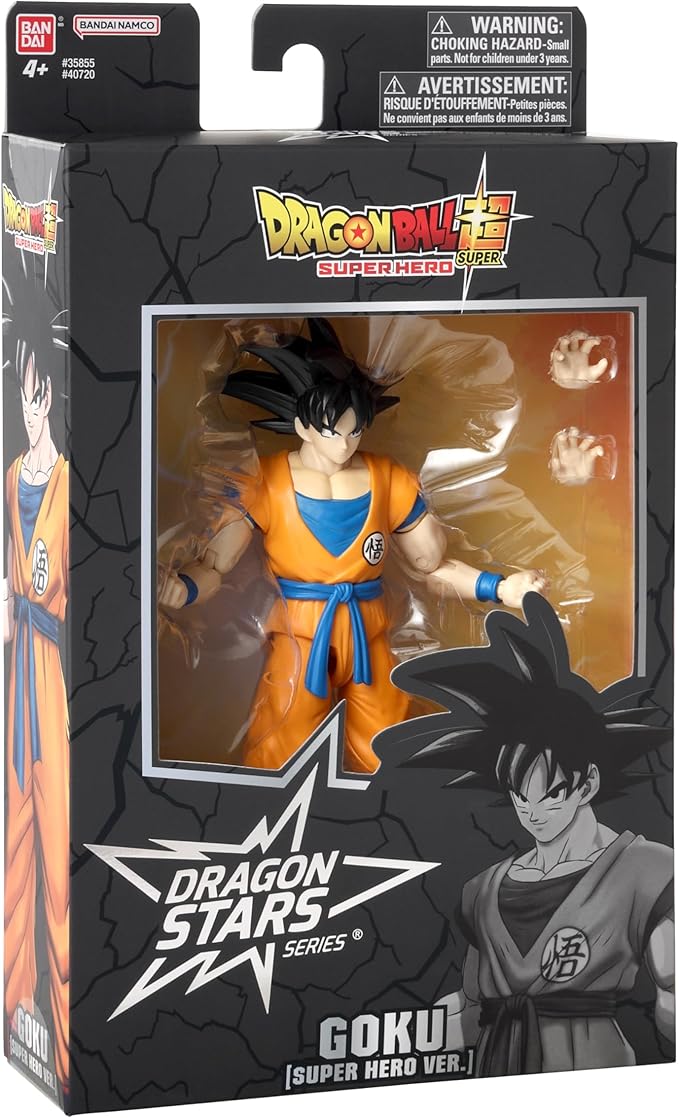 Dragon Stars Series - Dragon Ball Super: Super Hero - Goku, 6.5" Action Figure