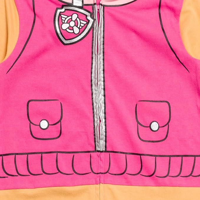Paw Patrol Chase Marshall Skye Zuma Rubble Zip Up Cosplay Coverall Infant to Big Kid