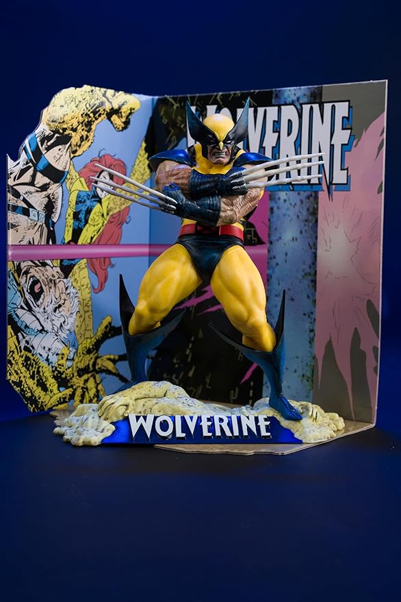McFarlane Toys - Marvel Wolverine 1:10th Scale Collectible with Scene (Wolverine #85)