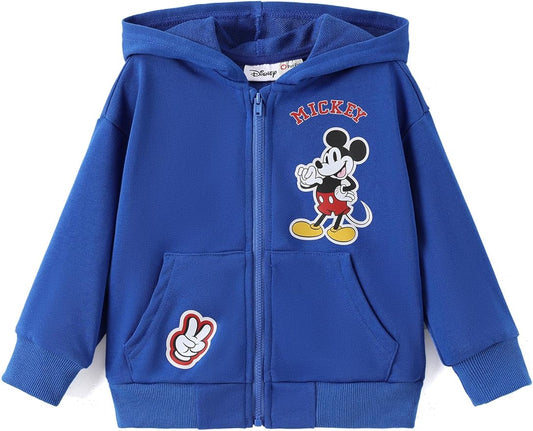 Disney Frozen Stitch Princess Minnie Mickey Spiderman Girls/Boys Zip Up Hoodie Fall Zipper Sweatshirt Jacket Toddler-Big Kid