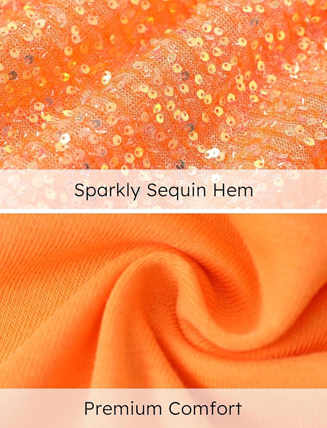 Disney Stitch Minnie Elsa Princess Sweatshirt Dress Toddler Girl Sequin Long Sleeve Pullover Clothes Fall Outfit 2-9 Years