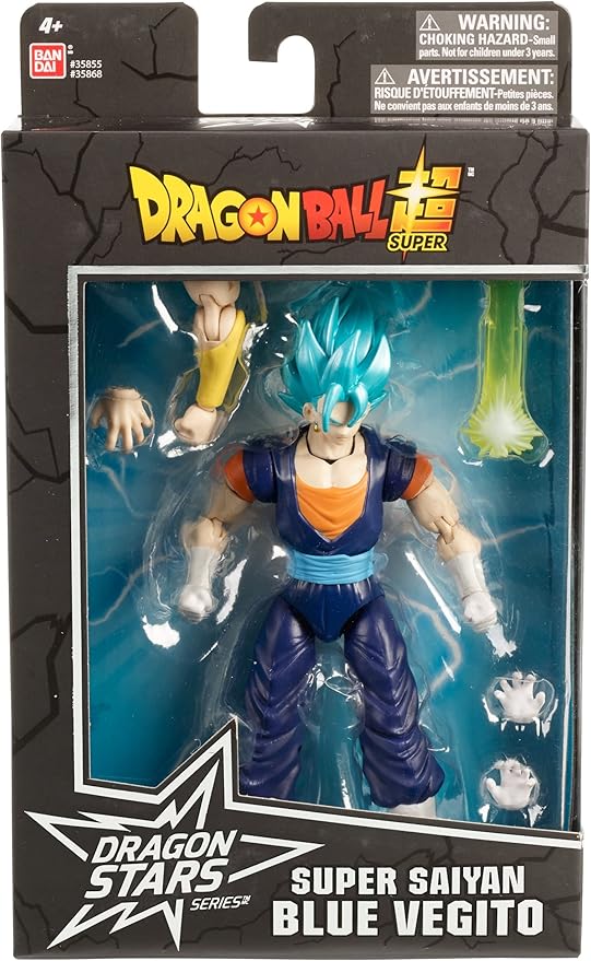 Dragon Ball Super - Dragon Stars - Super Saiyan Blue Vegito, 6.5" Action Figure
