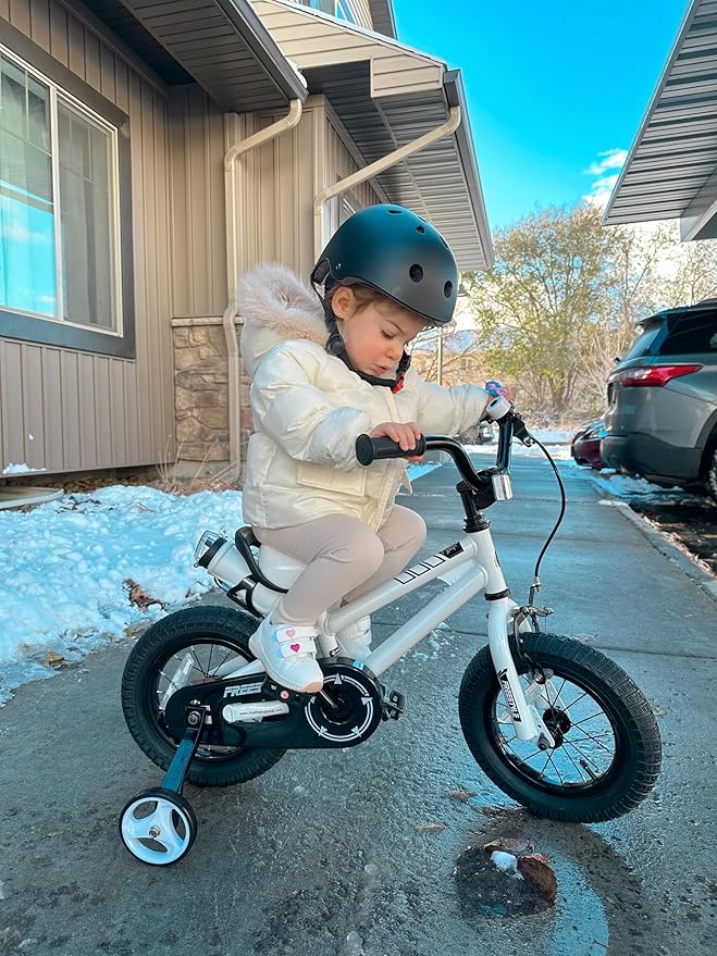 RoyalBaby Kids Bike Freestyle Classic & EZ Balance Pedal Switchable Bicycle, 12 14 16 18 Inch, 3-10 Years Toddler to Big Kids