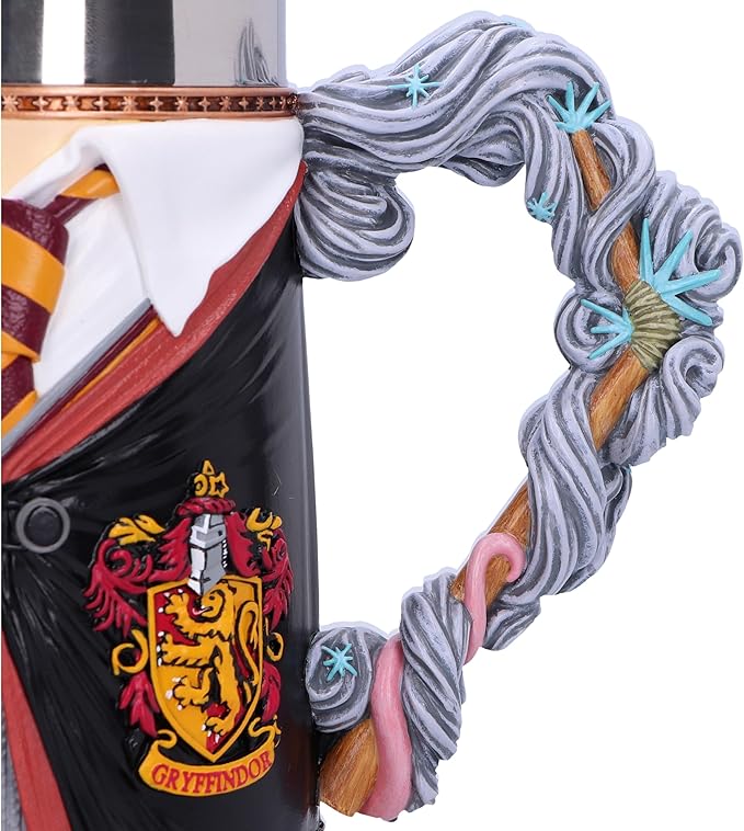 Nemesis Now Harry Potter Collectible Tankard, Hand-Painted Resin Beer Mug with Removable Insert, Harry Potter Merch 15.5cm - Ron