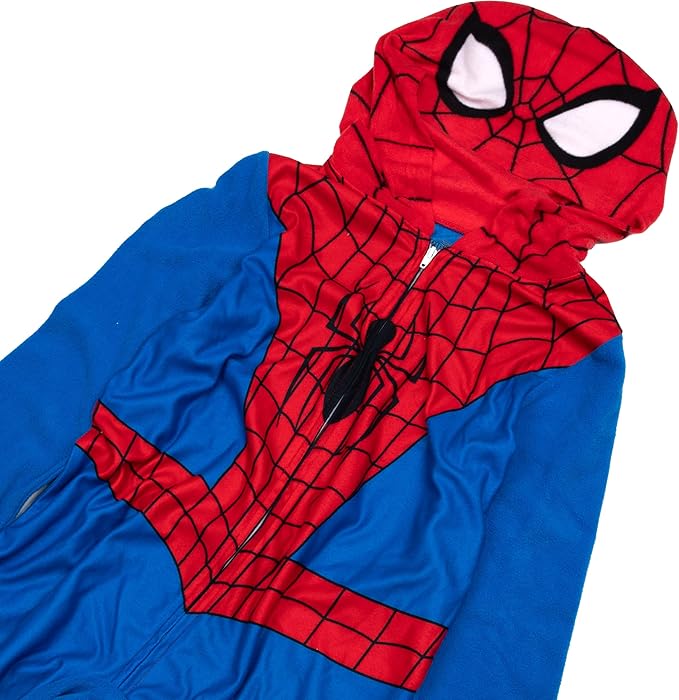 Marvel Boys' Footless One Piece Pajamas