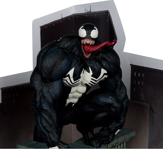 McFarlane Toys - Marvel Venom 1:6th Scale Collectible with Scene & Comic (Venom #5)