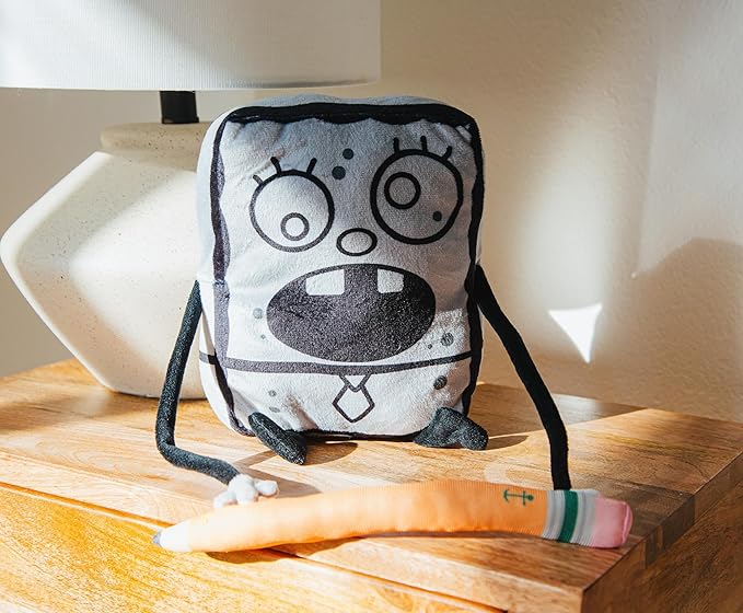 Nickelodeon Spongebob Squarepants DoodleBob 10-Inch Collector Plush Toy, Large Soft Stuffed Animal