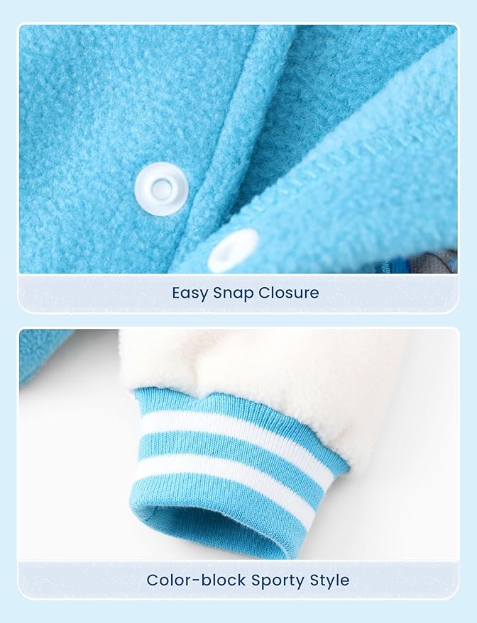 Disney Minnie Mickey Stitch Princess Frozen Elsa Marvel Jacket Lightweight Coat Button up Color Block Sweatshirt 2-14 Years