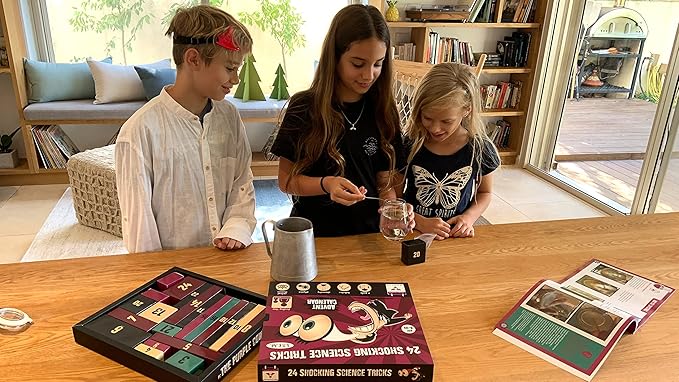 NEW 2025 Advent Calendar SHOCKING SCIENCE by The Purple Cow. 24 Jaw-dropping Science Tricks for Kids aged 8 and above. The perfect S.T.E.M gift!