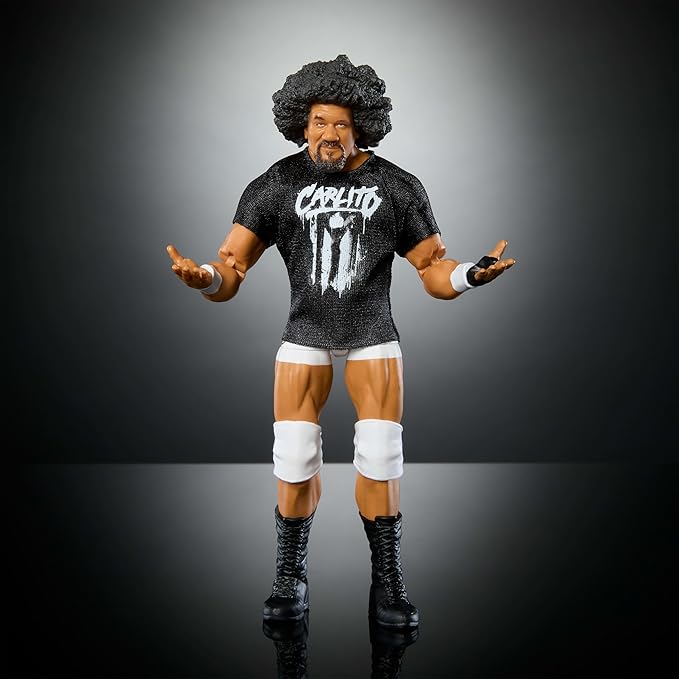 Mattel WWE Elite Action Figure & Accessories, Series #113 6-inch Collectible 6-inch Collectible John Carlito with 25 Articulation Points & Swappable Hands