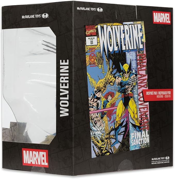 McFarlane Toys - Marvel Wolverine 1:10th Scale Collectible with Scene (Wolverine #85)