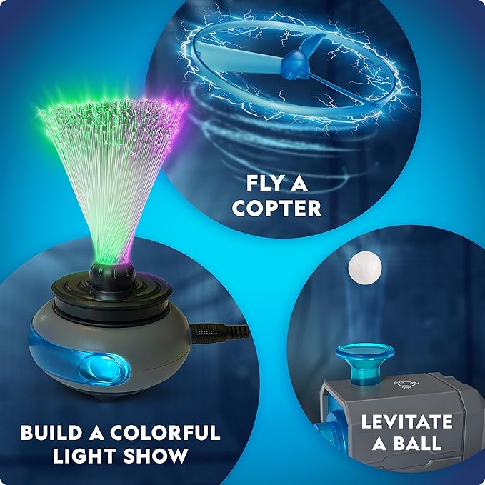 National Geographic Circuit Maker - Electronics Kit for Kids with 60 Electrical Circuit Projects, Electric STEM Toy