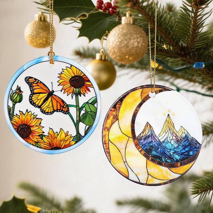 Night Court Christmas Ornaments: Christmas Tree Ornaments, Bookshelf Decor, Stocking Stuffers, Fantasy Book Reader Gifts, Book Lover Gifts, Bookish Gift