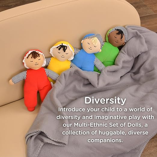 Baby's First Doll - Set of 4 Multi-Ethnic