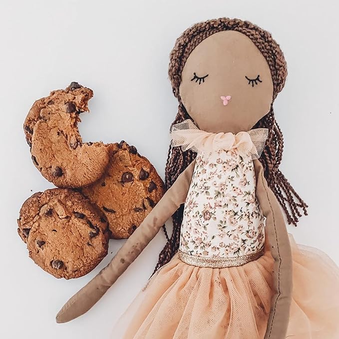 MON AMI Chocolate Scented Designer Plush Doll – 21”, Fun Adorable Stuffed Toy Gift for Kids of All Ages, Use as Toy or Room Décor
