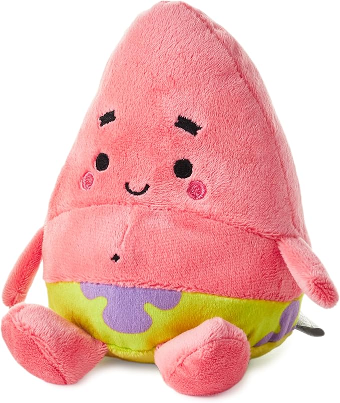 Hallmark Better Together Nickelodeon Magnetic Plush (Spongebob and Patrick) 5.75" Stuffed Toys, Easter Gifts for Kids