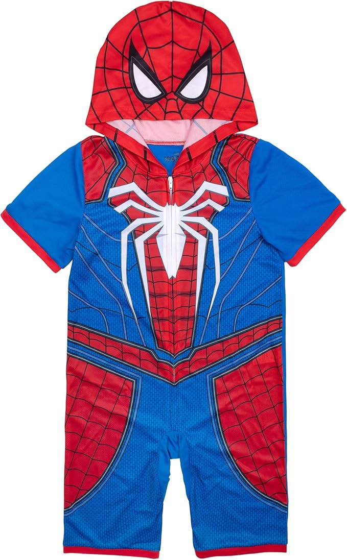 Marvel Boys' Footless One Piece Pajamas