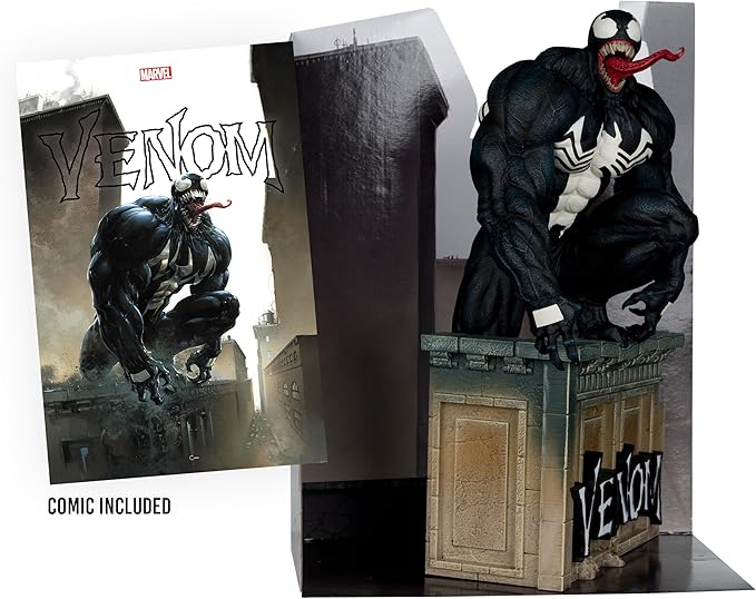 McFarlane Toys - Marvel Venom 1:6th Scale Collectible with Scene & Comic (Venom #5)