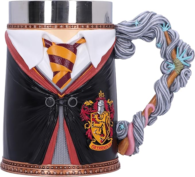 Nemesis Now Harry Potter Collectible Tankard, Hand-Painted Resin Beer Mug with Removable Insert, Harry Potter Merch 15.5cm - Ron