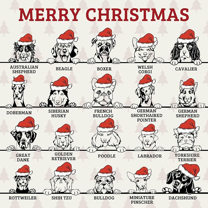 Personalized Dog Ornaments for Christmas Tree, Custom Pet Christmas Ornament 2025, Puppy 1st Xmas Gifts, Custom Dogs Ornament Christmas, Dog Lovers Gift for Christmas Tree Decoration