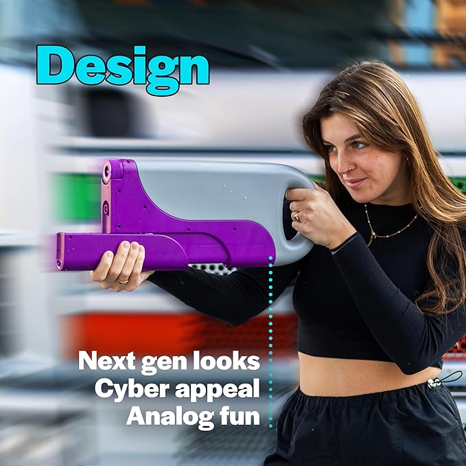 Incog Water Gun: Stealth Water Soaker with Long Range 32' Water Jet and Big 1200 CC Tank - Powerful, Stylish Water Guns in 4 Colors