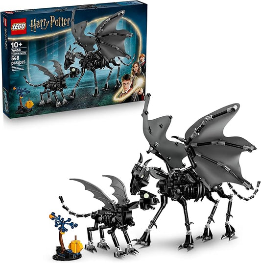 LEGO Harry Potter Thestral Family Building Toy - Pretend Play for Kids, Boys and Girls, Ages 10+ - Collectible Harry Potter Poseable Action Figures - Gift Idea for Christmas - 76458