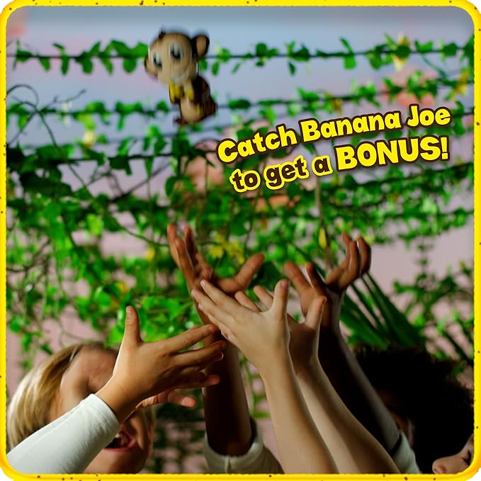 Banana Blast - Pull The Bananas Until The Monkey Jumps Game - Includes a Fun Colorful 24pc Puzzle by Goliath , Green