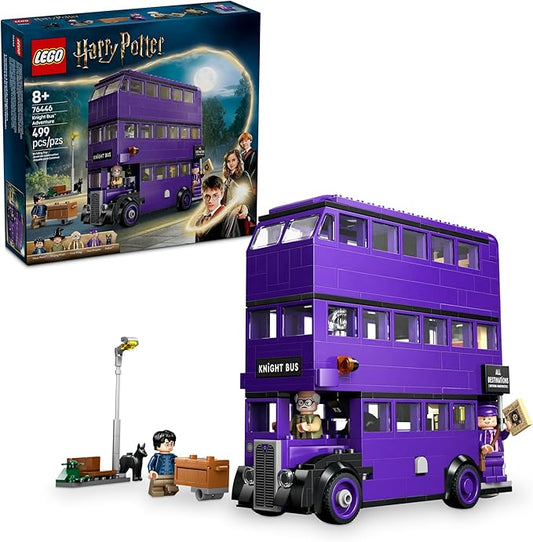LEGO Harry Potter Knight Bus Adventure - Building Toy for Kids, Boys, and Girls, Ages 8+ - Iconic Bus from Harry Potter and The Prisoner of Azkaban - with 5 Minifigures - Birthday Gift Idea - 76446