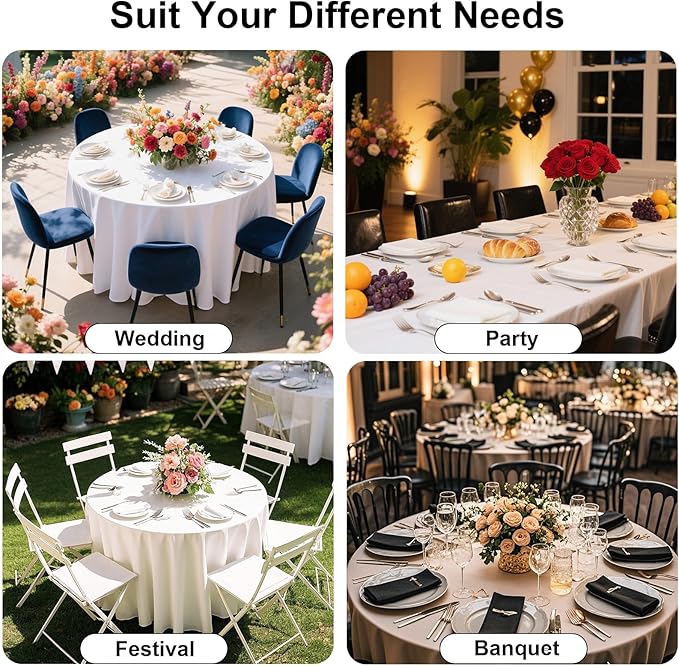 12pcs Christmas Polyester Cloth Napkins, 20 x 20 Inch, Washable Red Dinner Napkins with Hemmed Edges for Christmas X-mas Party Banquet Home and Hotel Dinner Decoration, Red Set of 12