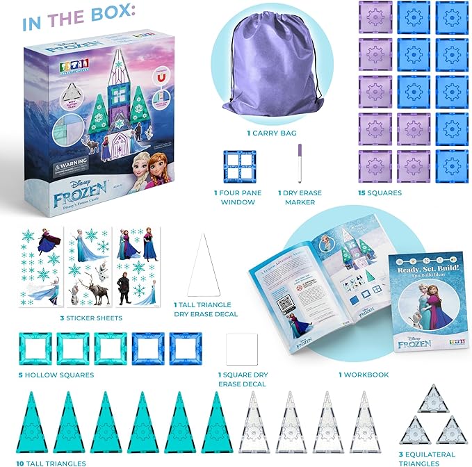 Tytan Disney Frozen 41-Piece Magnetic Tile Set