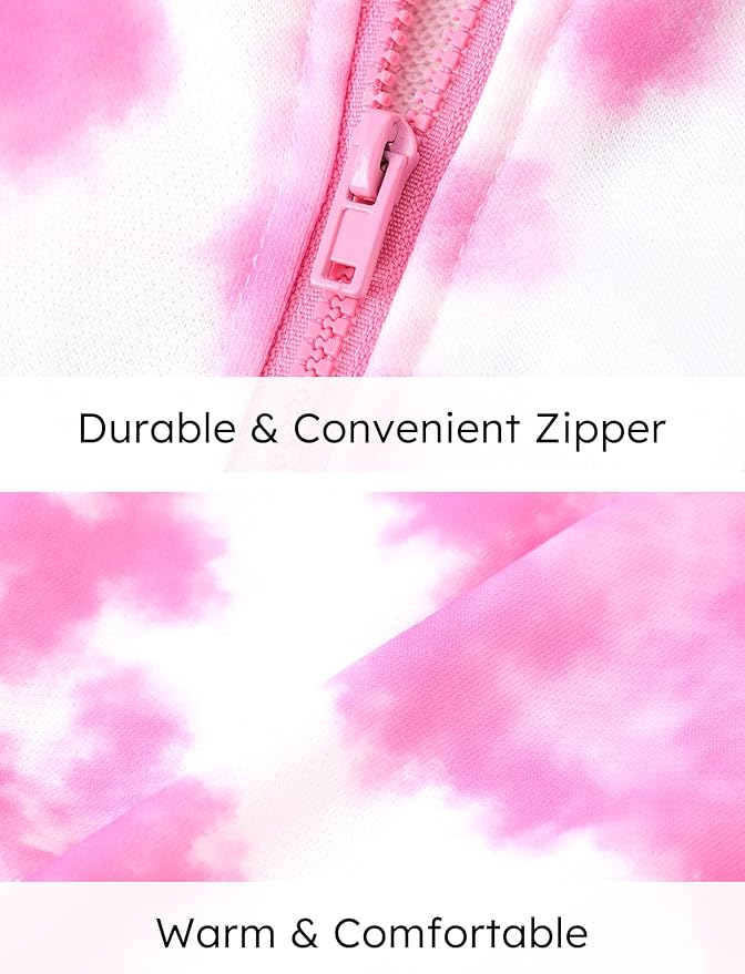 Disney Frozen Stitch Princess Minnie Mickey Spiderman Girls/Boys Zip Up Hoodie Fall Zipper Sweatshirt Jacket Toddler-Big Kid