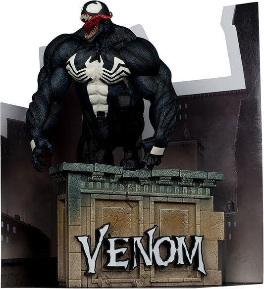 McFarlane Toys - Marvel Venom 1:6th Scale Collectible with Scene & Comic (Venom #5)