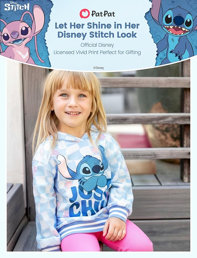 Disney Lilo & Stitch Minnie Mickey Spiderman Frozen Elsa Boys/Girls Hoodie Sweatshirt Graphic Pullover Tops Toddler-Big Kid