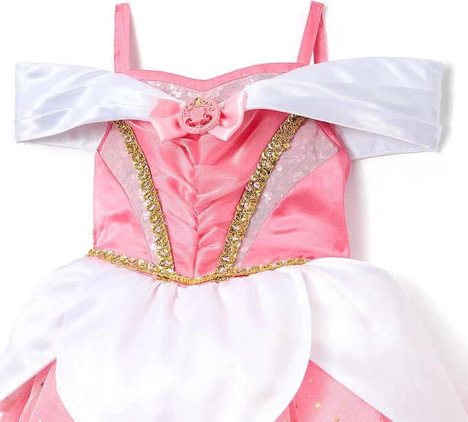 DISNEY STORE Official Princess Halloween Costume for Kids - Disney Princess Dresses - Dress up Clothes for Pretend Play