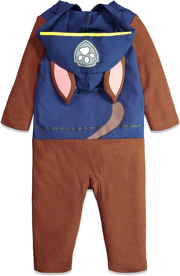 Paw Patrol Chase Marshall Skye Zuma Rubble Zip Up Cosplay Coverall Infant to Big Kid