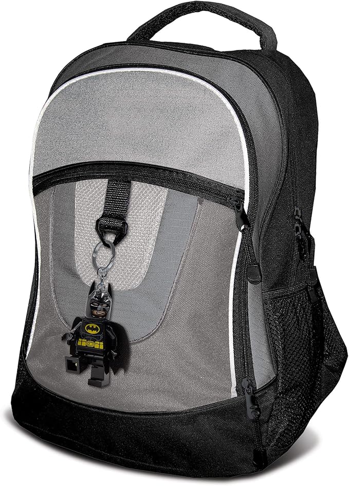 LEGO DC Super Heroes Large 3 Inch Tall Figure Keychain Light - Batman (KE26H)