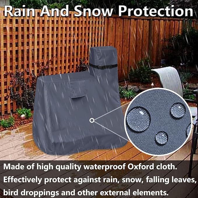 Kids Water Table Cover for Step2 Pump & Splash Discovery Pond Water Table, Outdoor UV, Fade-resistant, Wind and Dust Protection Toddlers Water Sensory Activity Pool Cover(Grey)