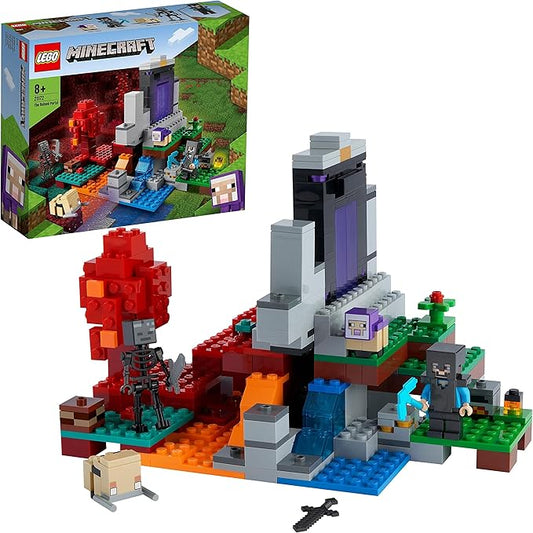 Lego Minecraft Devastated Portal 21172