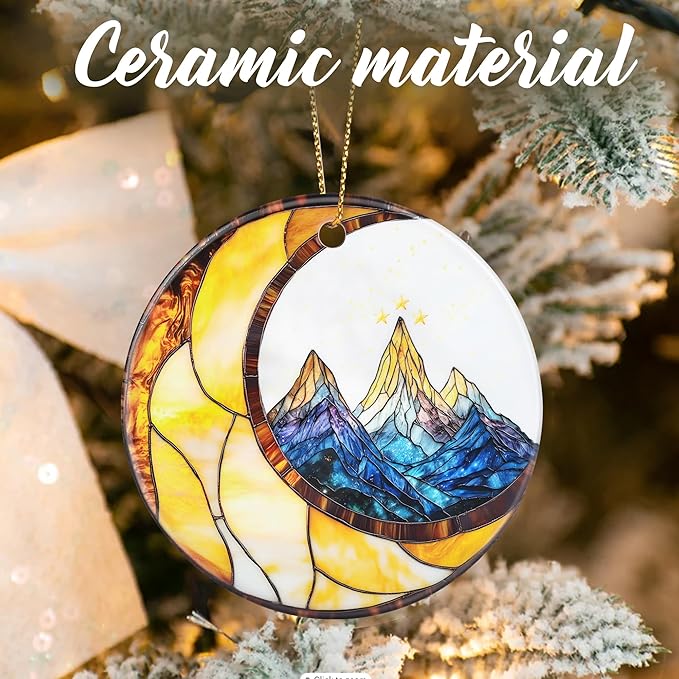 Night Court Christmas Ornaments: Christmas Tree Ornaments, Bookshelf Decor, Stocking Stuffers, Fantasy Book Reader Gifts, Book Lover Gifts, Bookish Gift