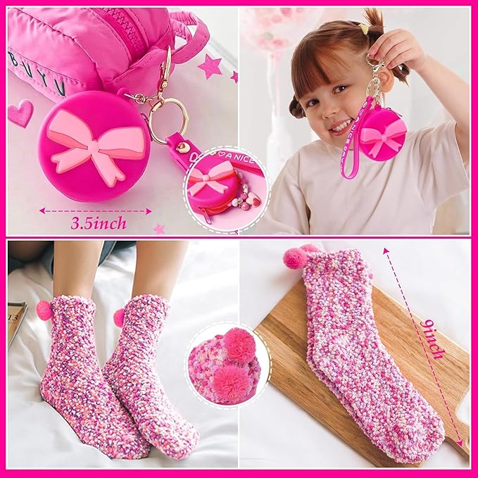 Golray Princess Gifts for Girls Toys Aged 4 5 6 7 8 9 10 Years Old, My First Purse with Pretend Play Accessories Handbag/Sunglasses/Diary/Water Bottle, Kid Teen Girl Stuff Birthday Toy